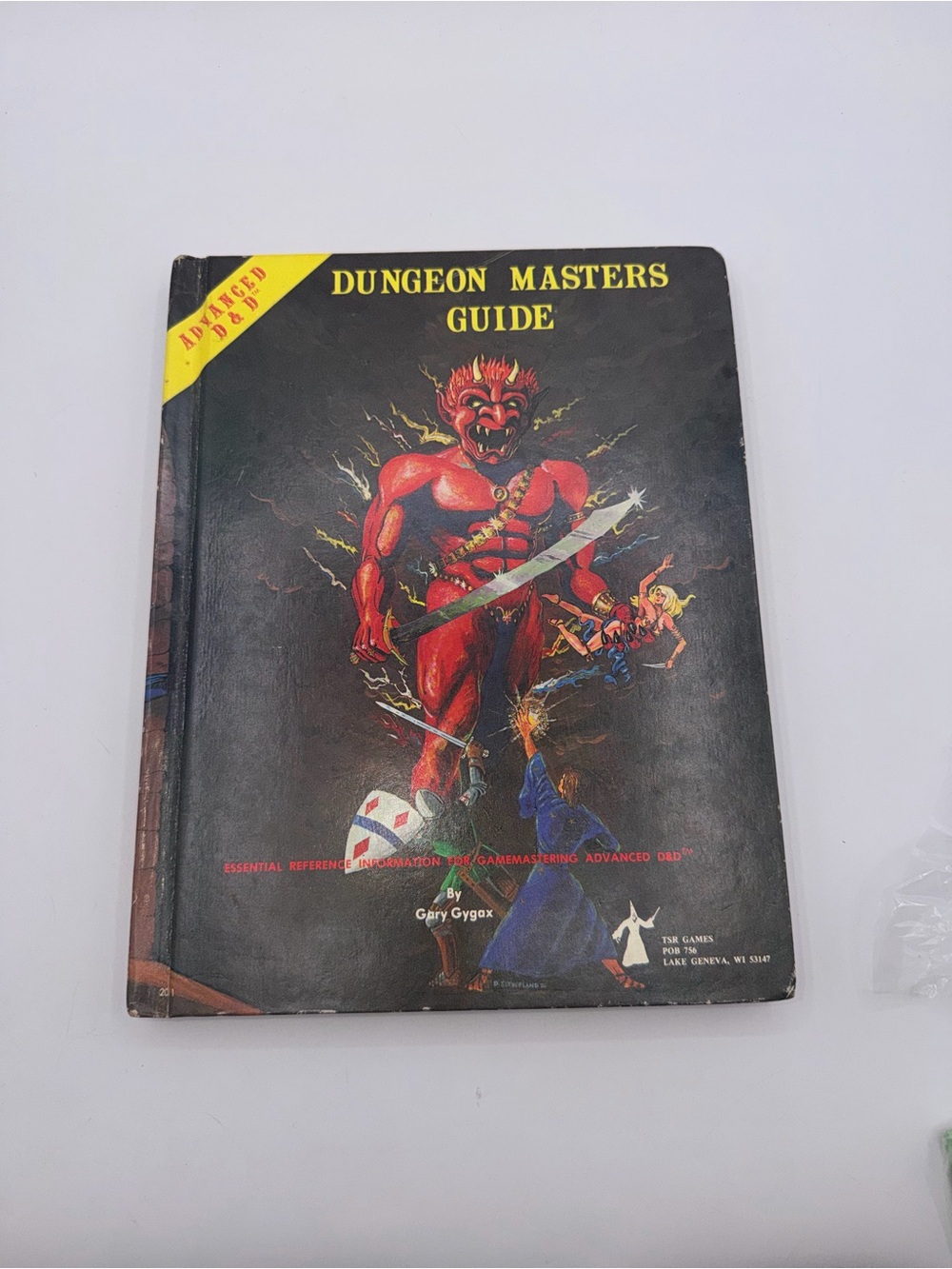 Advanced Dungeons & Dragons Dungeon Masters Guide Book